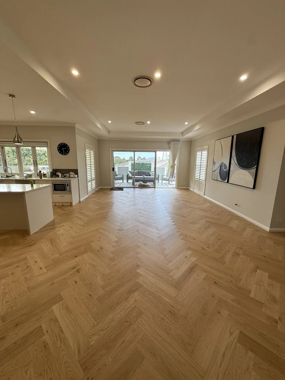 Premium herringbone flooring installation Sydney